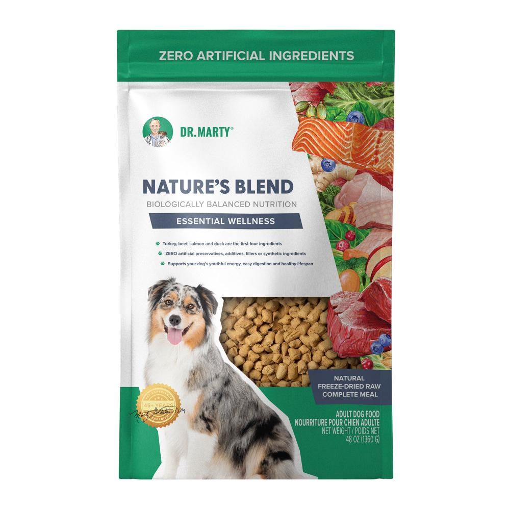 Dr. Marty Dog Natures Blend Original Essential Wellness 1360G/48Oz