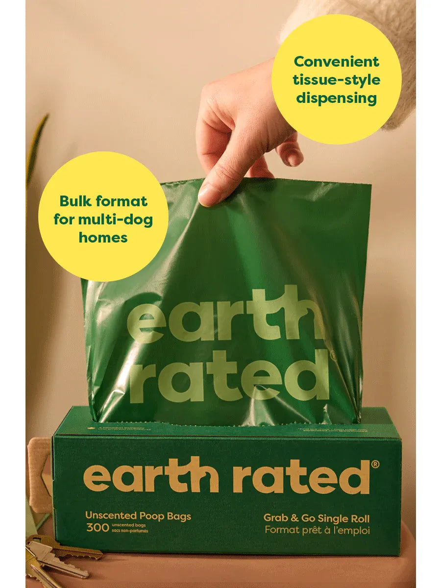 Earth Rated Bags Lavender 8"X13" 300Ct