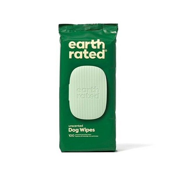 Earth Rated Compostable Wipes Unscented 100Ct
