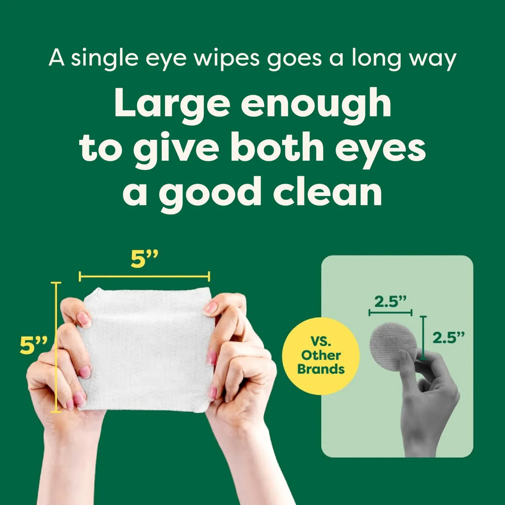 Earth Rated Eye Wipes Fragrence Free 60Pk