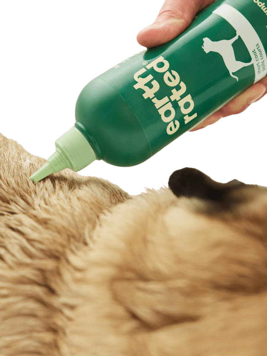 Earth Rated Short Coat Soothing 3 In 1 Dog Shampoo White Tea & Basil 16 fl oz