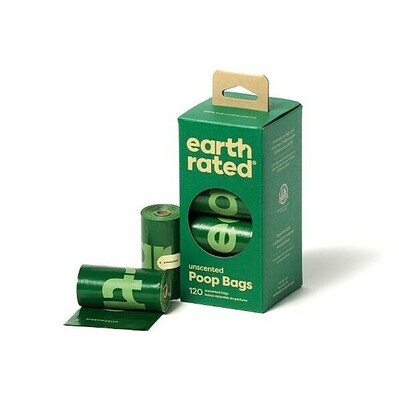 Earth Rated Bags Unscented 9"X13" 120Ct