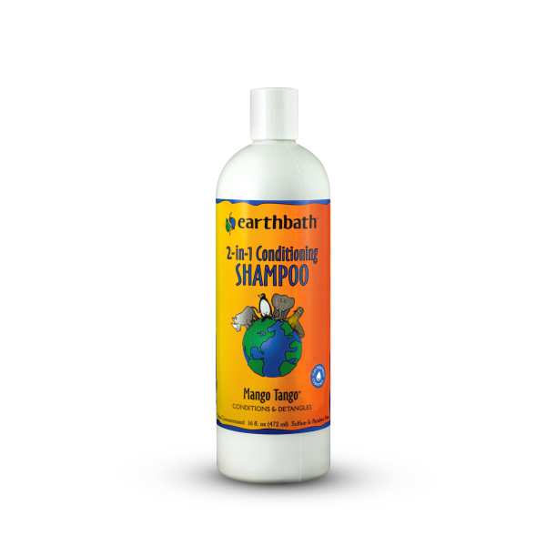 Earthbath 2 In 1 Conditioning Shampoo Mango Tango 16Fl Oz