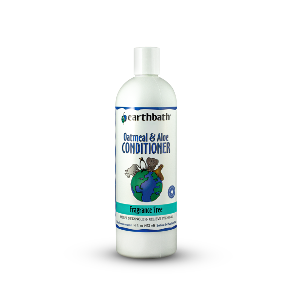 Earthbath Oatmeal & Aloe Conditioner Fragrance Free 16Fl Oz