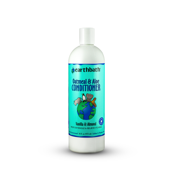 Earthbath Oatmeal & Aloe Conditioner Vanilla Almond 16Fl Oz