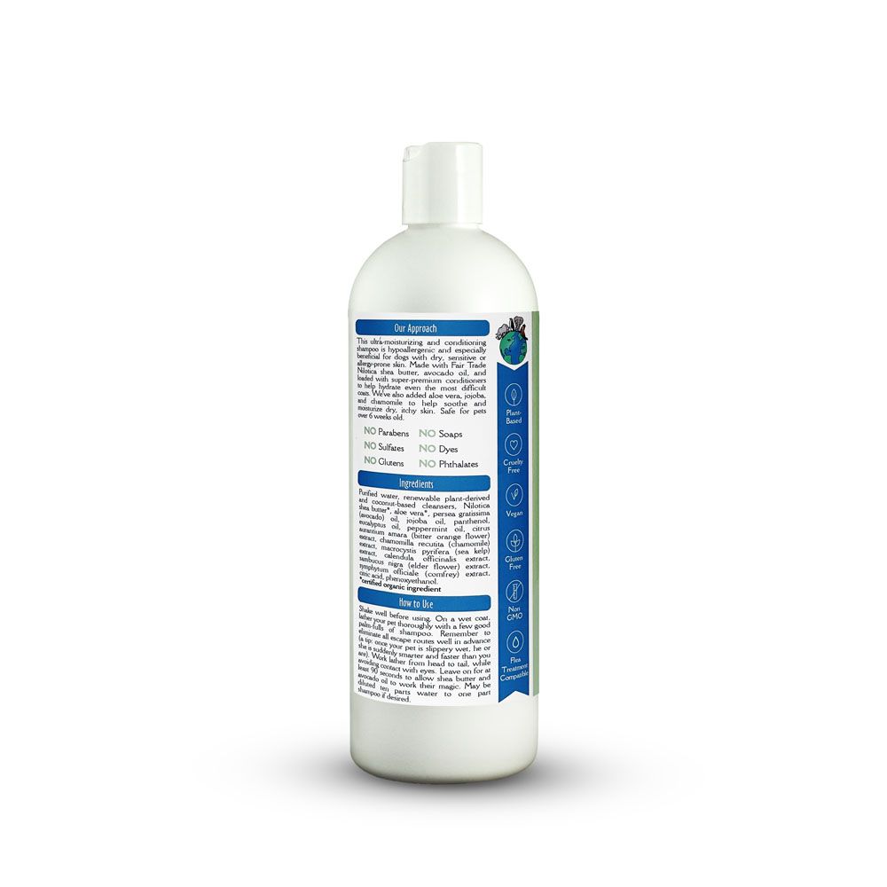 Earthbath Shea Butter Conditioning Shampoo Hypoallergenic 16Fl Oz