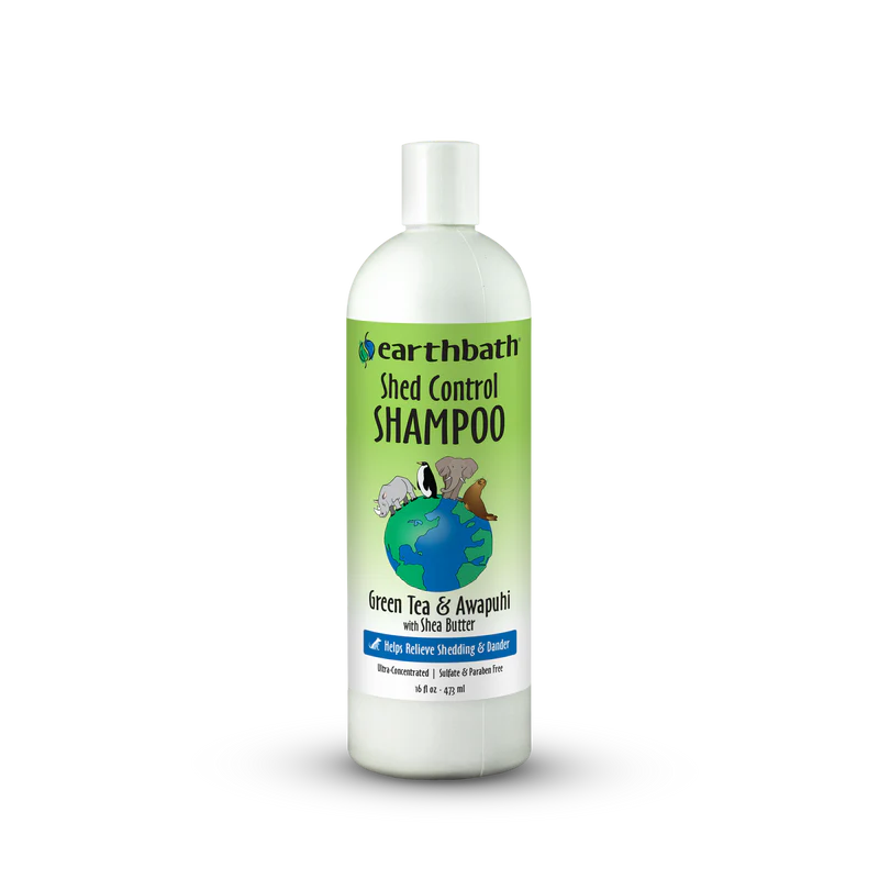 Earthbath Shed Control Shampoo Green Tea & Awapuhi 16fl oz