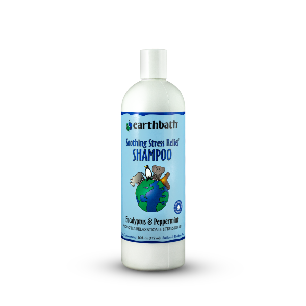 Earthbath Soothing Stress Relief Shampoo Eucalyptus & Peppermint 16Fl Oz