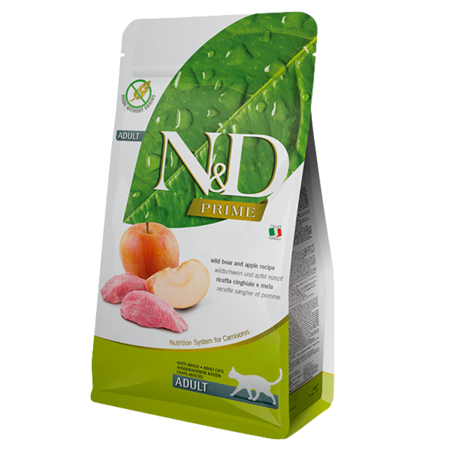 Farmina N&D Cat Prime Boar & Apple 3.3Lb/1.5Kg