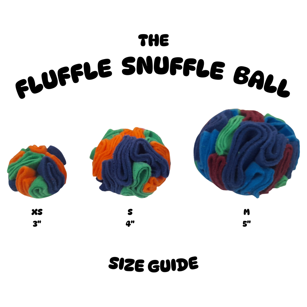 The Fluffle Snuffle Ball Medium 5"
