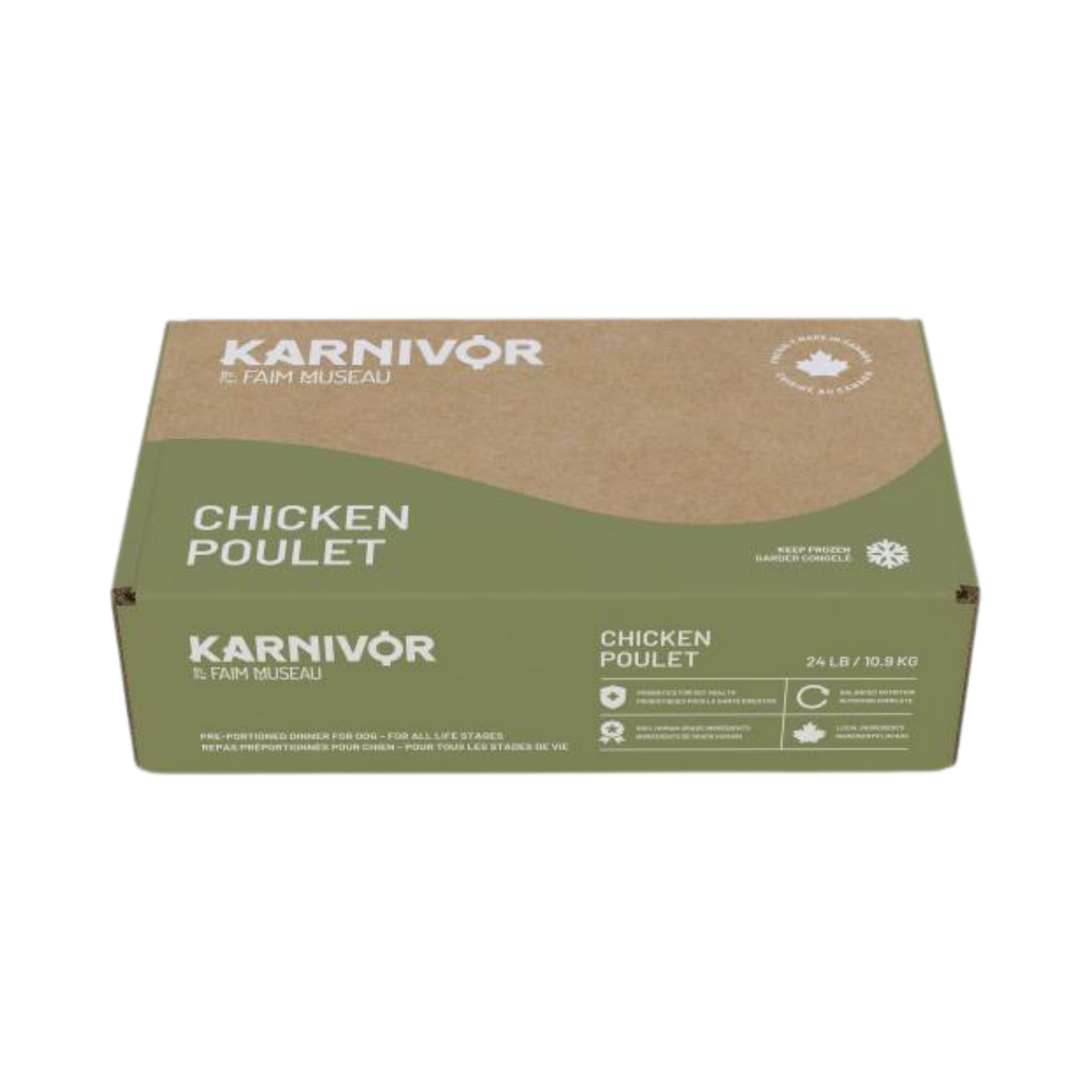 Faim Museau Karnivor Chicken 24lb