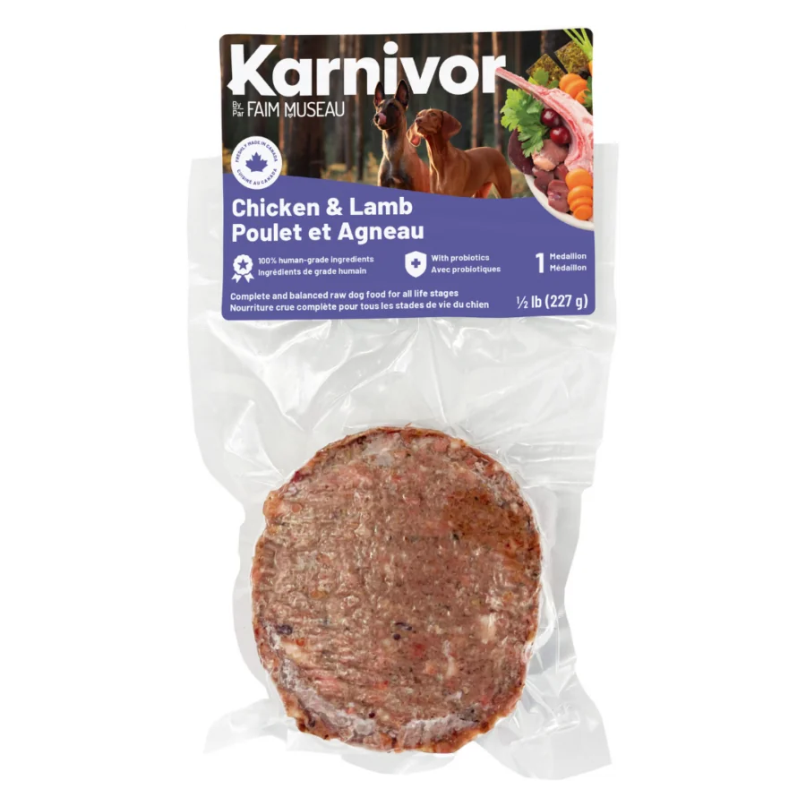 Faim Museau Karnivor Chicken & Lamb 1/2lb