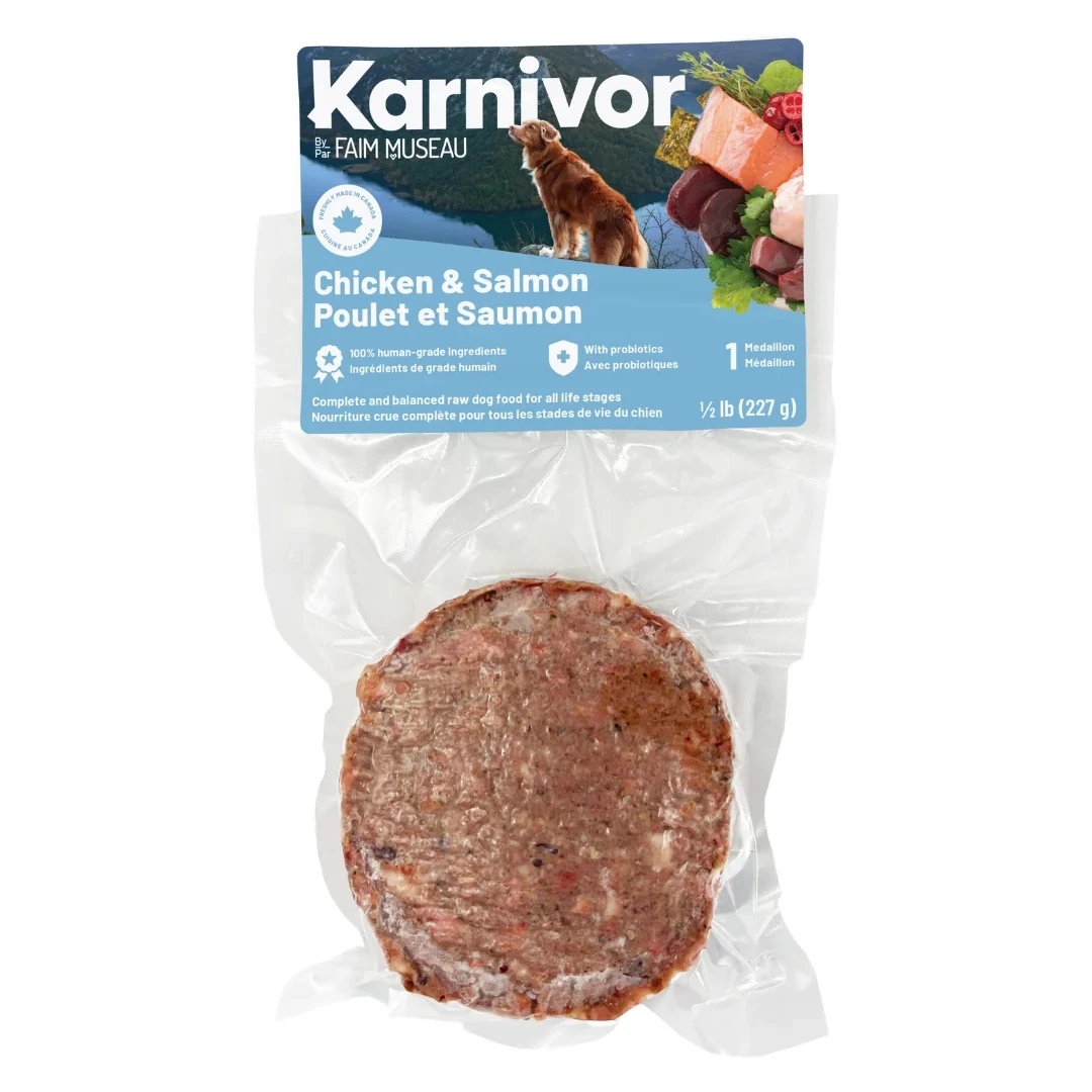 Faim Museau Karnivor Chicken & Salmon 1/2lb