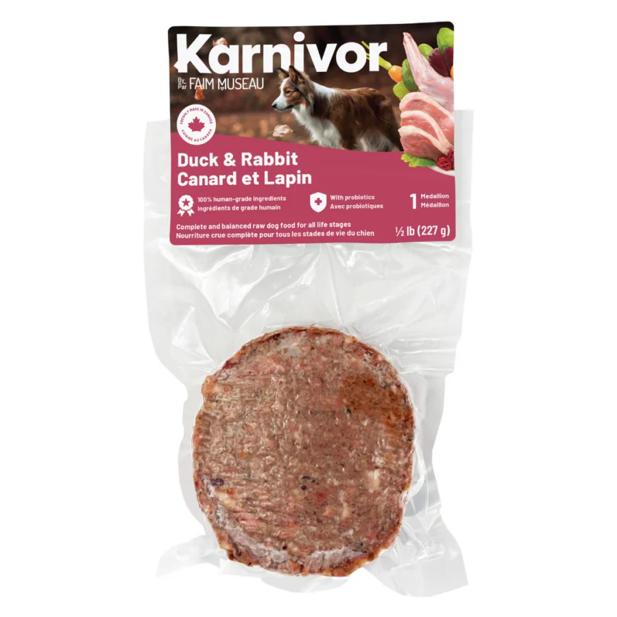 Faim Museau Karnivor Duck & Rabbit 1/2lb