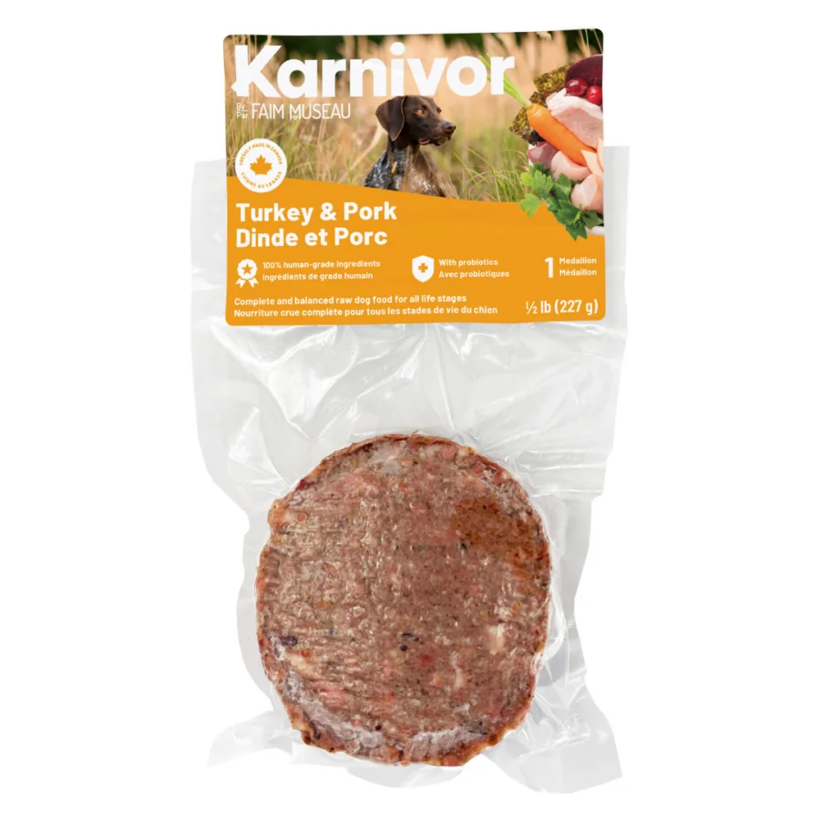 Faim Museau Karnivor Turkey & Pork 1/2lb