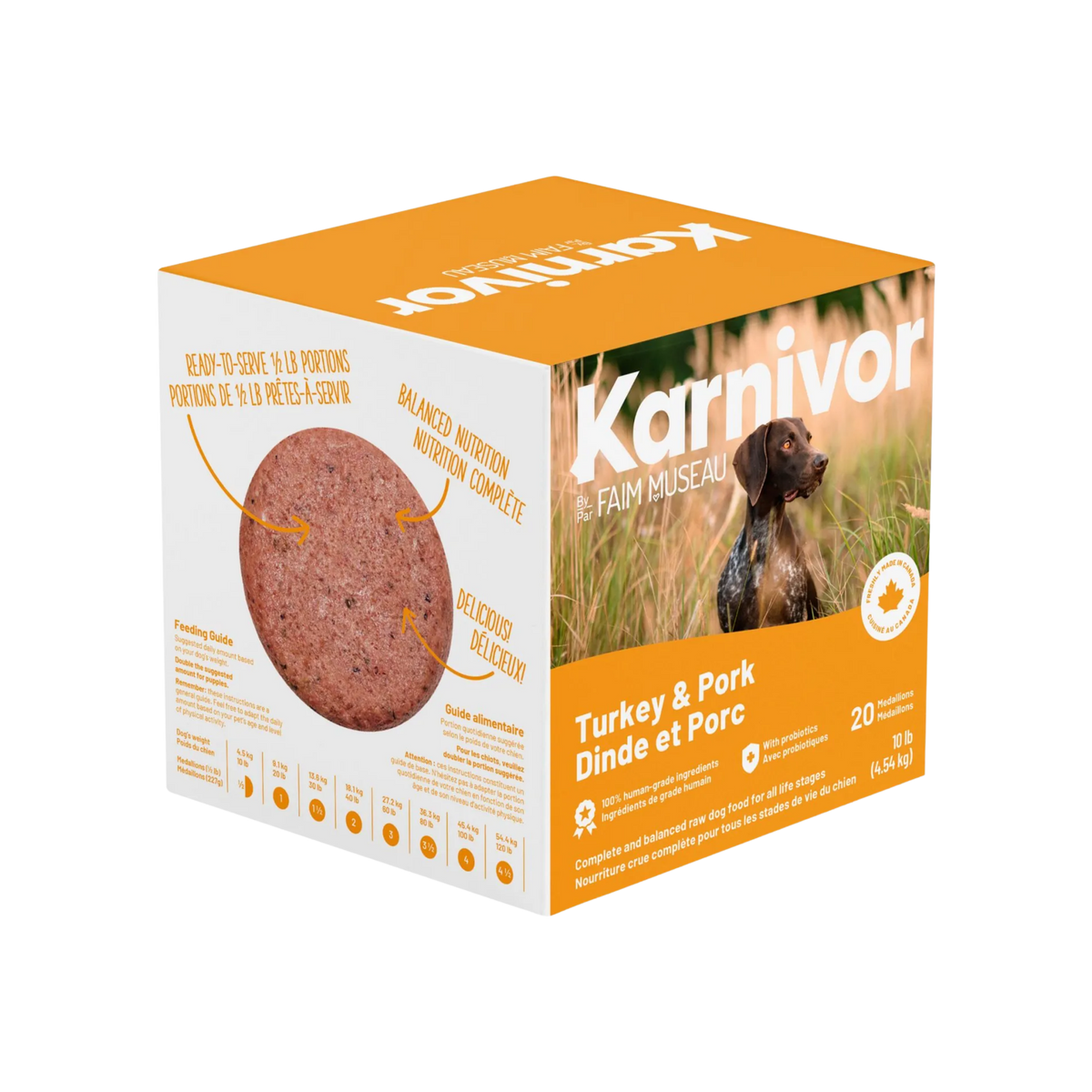 Faim Museau Karnivor Turkey & Pork 10lb