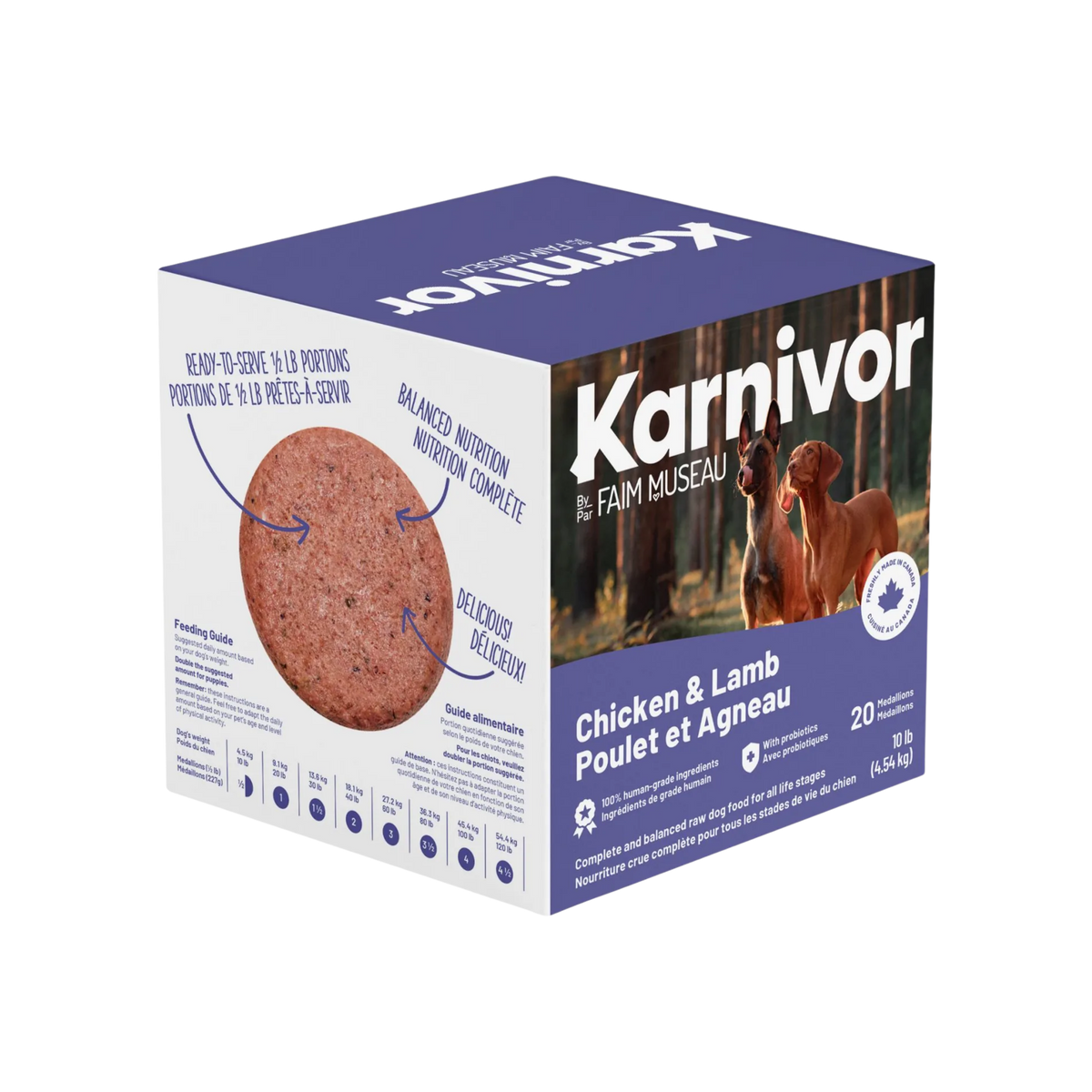 Faim Museau Karnivor Chicken & Lamb 10lb