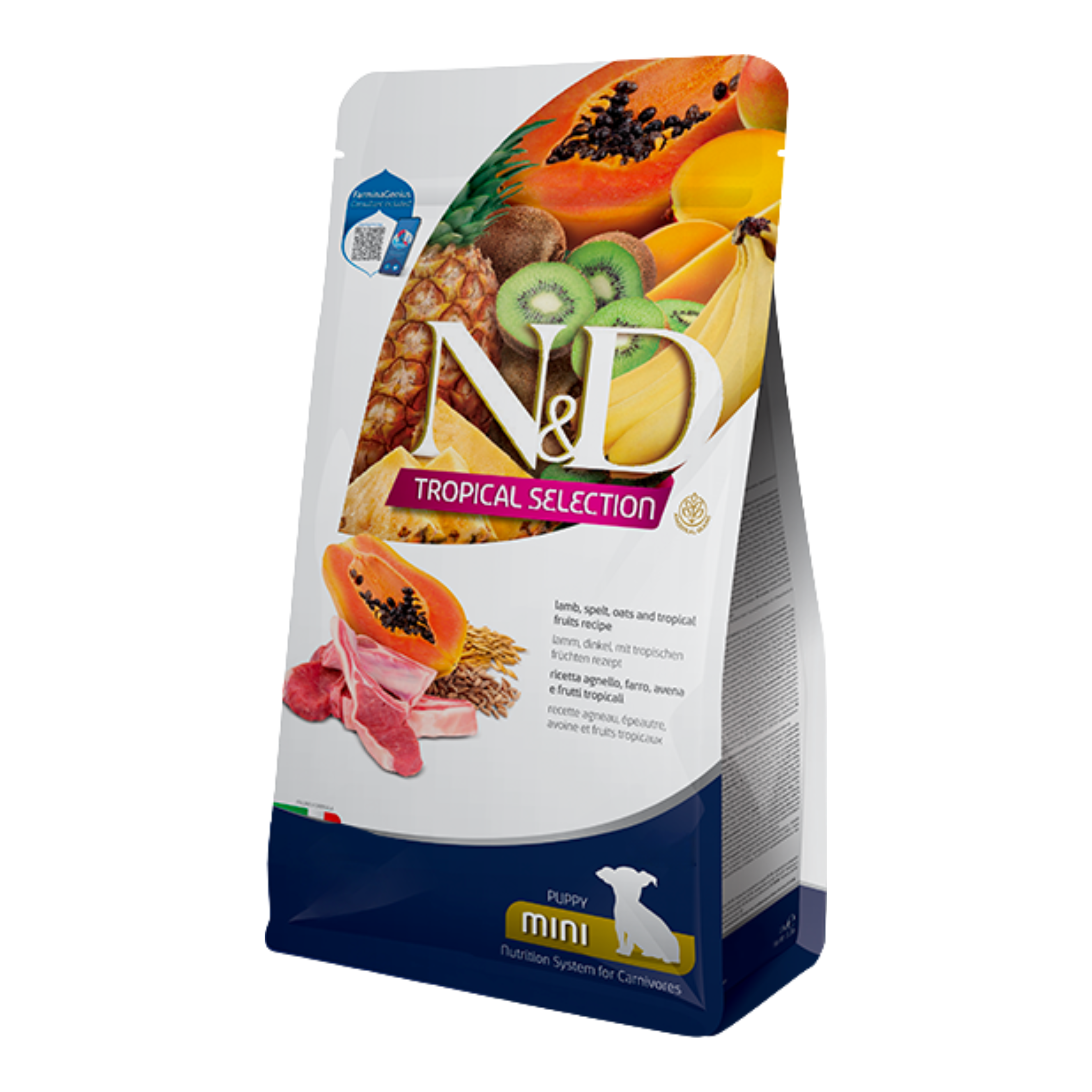 Farmina N&D Dog Puppy Tropical Selection Lamb Mini 3.3Lb/1.5Kg