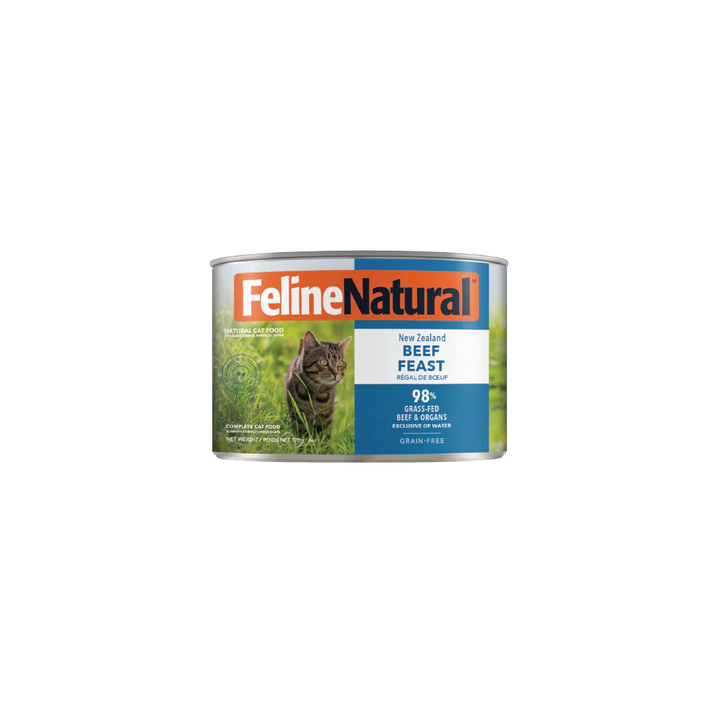 Feline Natural Beef Feast Can 6Oz/170G