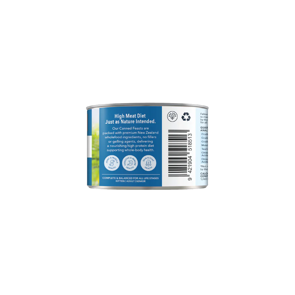 Feline Natural Beef Feast Can 6Oz/170G