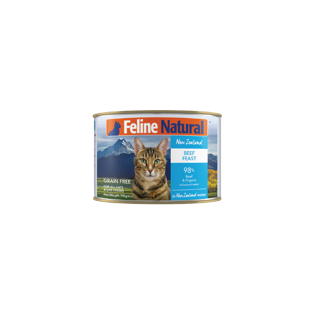 Feline Natural Beef Feast Can 6Oz/170G