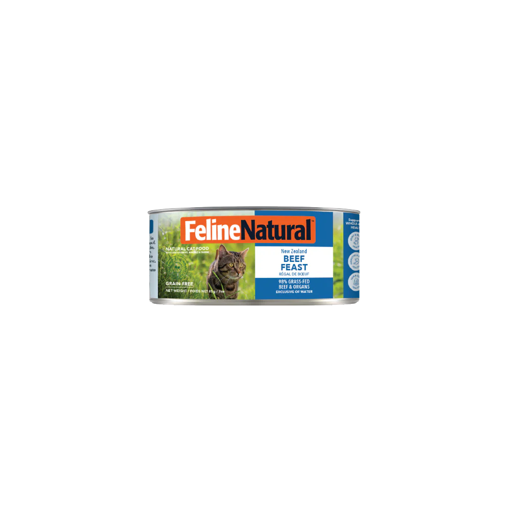 Feline Natural Beef Feast Can 3Oz/85G