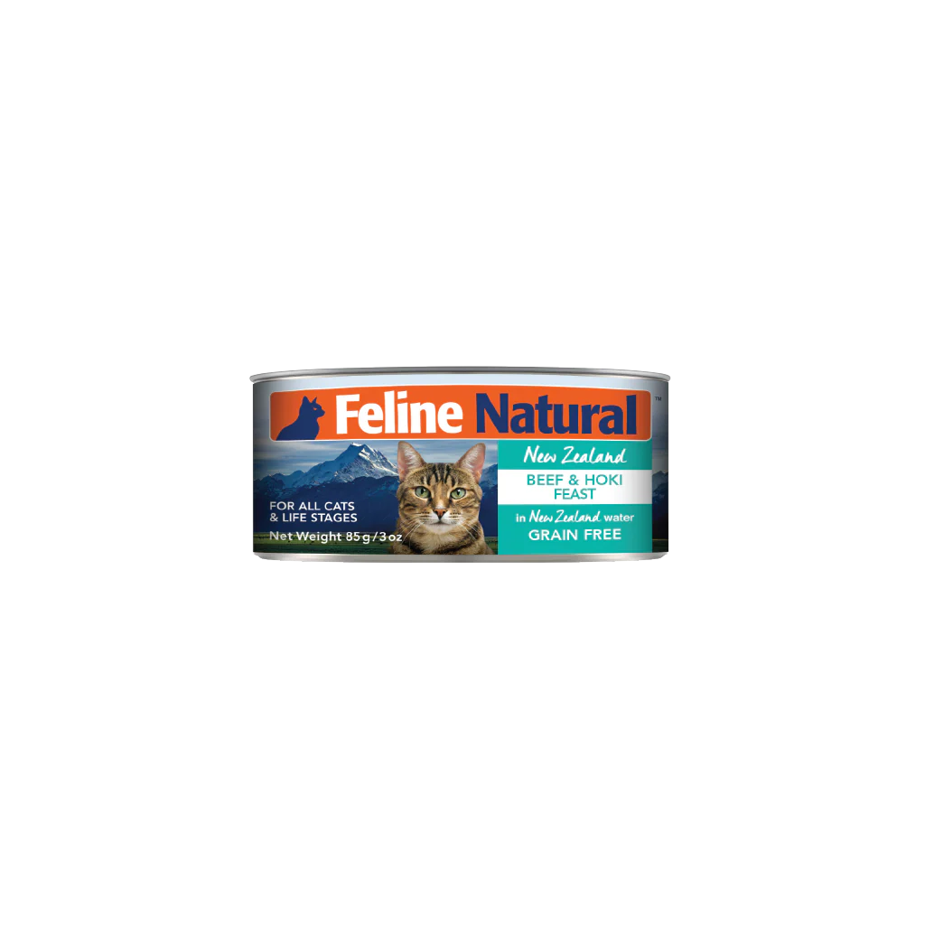 Feline Natural Beef & Hoki Feast Can 3oz/85g