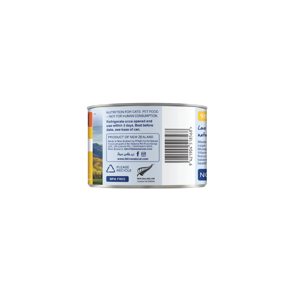 Feline Natural Chicken Feast Can 6Oz/170G