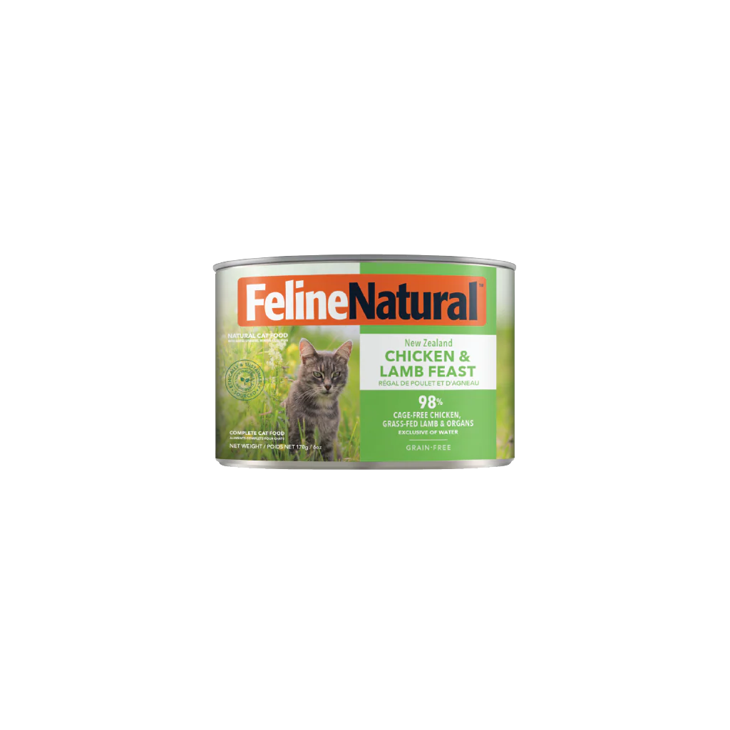 Feline Natural Chicken & Lamb Feast Can 6Oz/170G