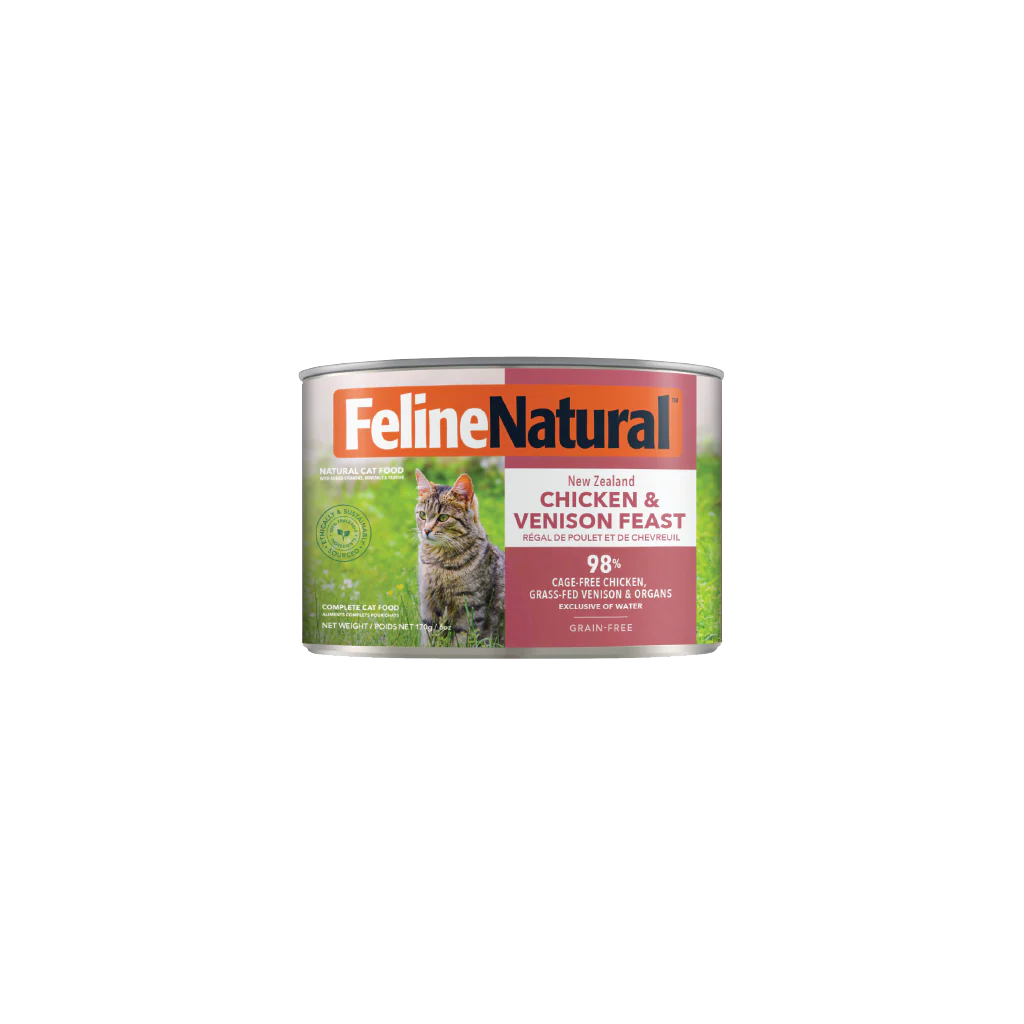 Feline Natural Chicken & Venison Feast Can 6Oz/170G