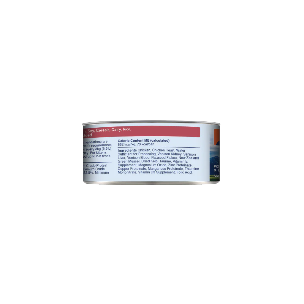 Feline Natural Chicken & Venison Feast Can 3Oz/85G