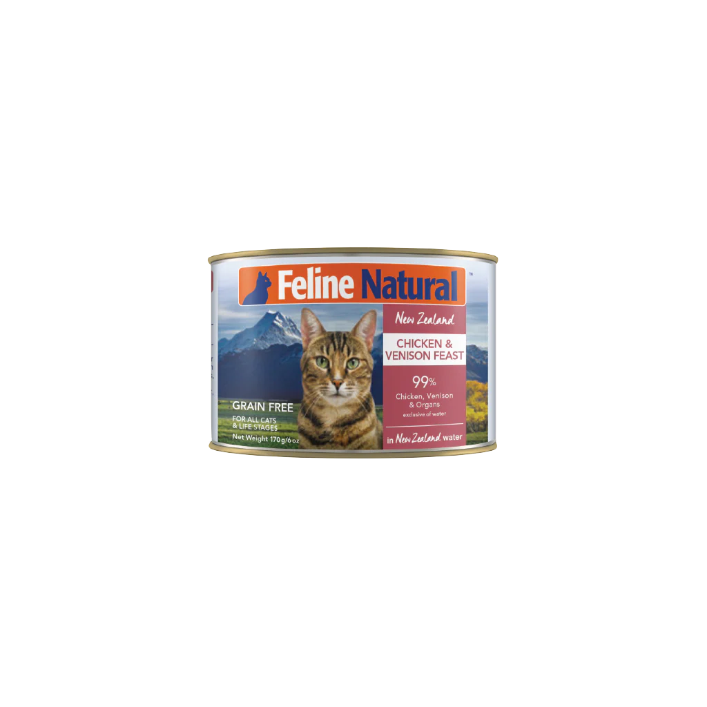 Feline Natural Chicken & Venison Feast Can 6Oz/170G