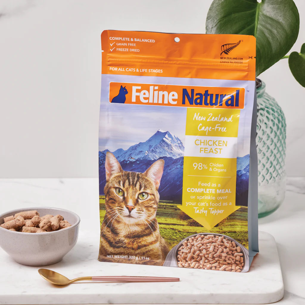 Feline Natural Freeze Dried Chicken Feast 11oz/320g