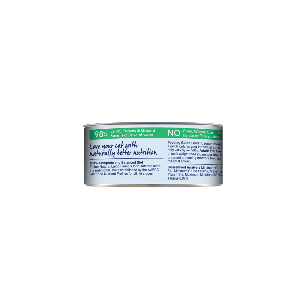 Feline Natural Lamb Feast Can 3Oz/85G