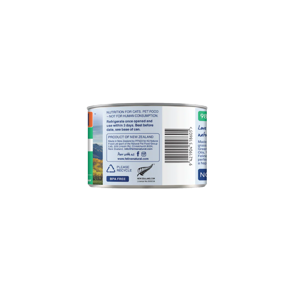 Feline Natural Lamb Feast Can 6Oz/170G