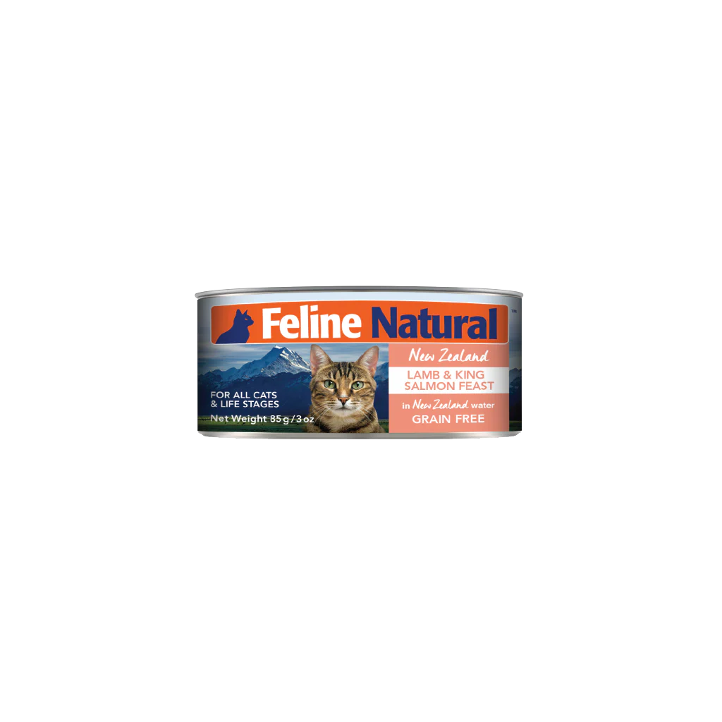 Feline Natural Lamb & Salmon Feast Can 3Oz/85G