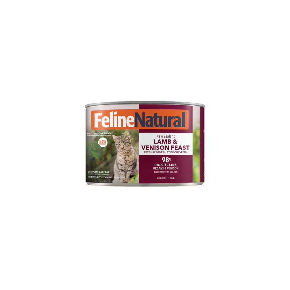 Feline Natural Lamb & Venison Feast Can 6oz/170g