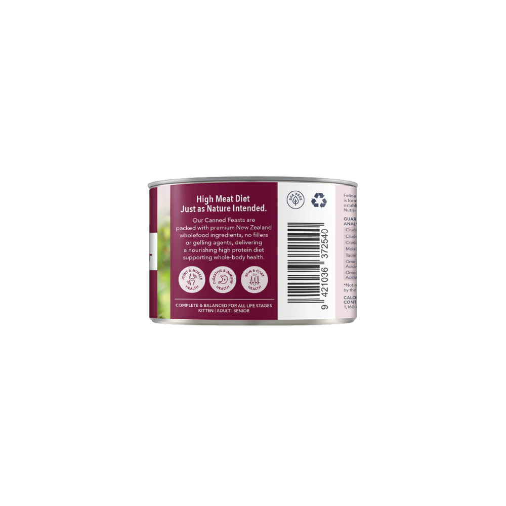 Feline Natural Lamb & Venison Feast Can 6oz/170g