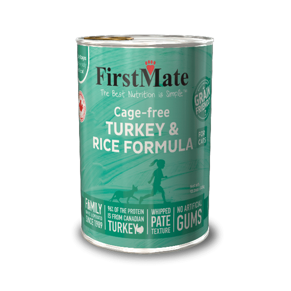 Firstmate Cat Cage Free Turkey & Rice 12.2oz/345g