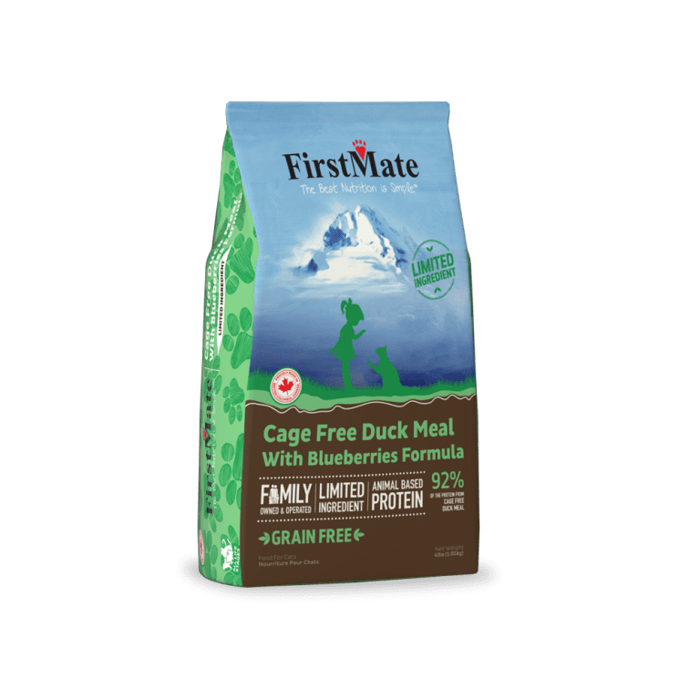 Firstmate Cat LID Duck Meal With Blueberries 4lb/1.8kg