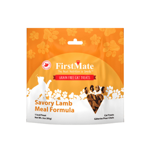 Firstmate Cat Treats Savory Lamb Meal Formula 3oz
