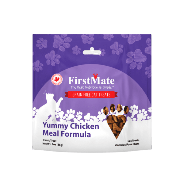 Firstmate Cat Treats Yummy Chicken Meal Formula 3Oz