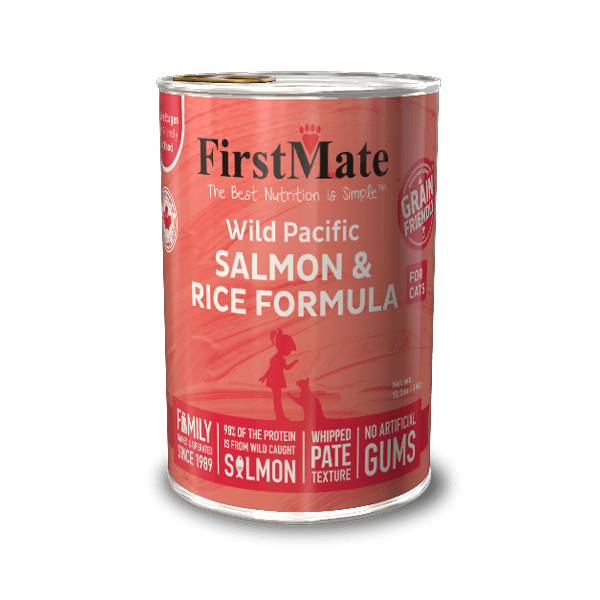 Firstmate Cat Wild Pacific Salmon & Rice Formula 12.2Oz