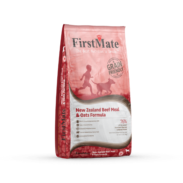 Firstmate Dog Grain Friendly New Zealand Beef & Oats 25Lb/11.3Kg