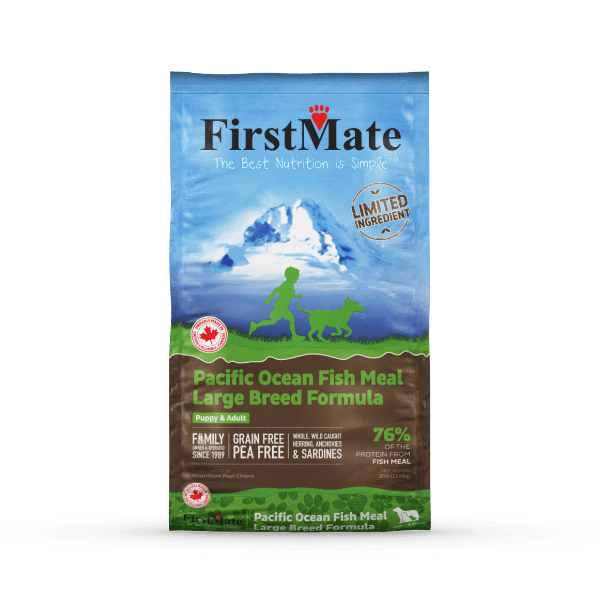 Firstmate Dog Lid Pacific Ocean Fish Large Breed 28.6Lb/13Kg