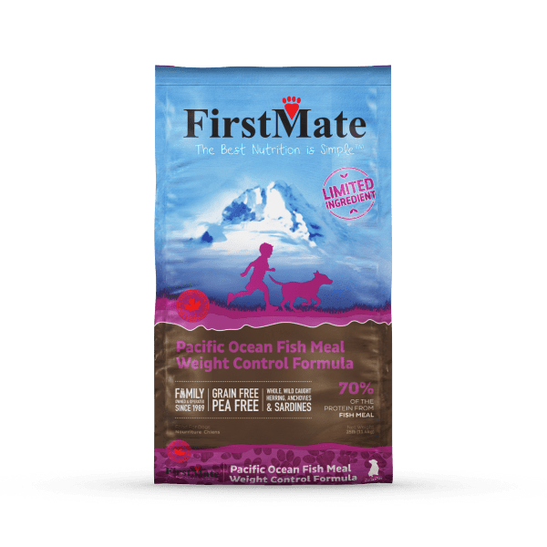 Firstmate Dog Lid Pacific Ocean Fish Weight Control/Senior 5Lb/2.3Kg