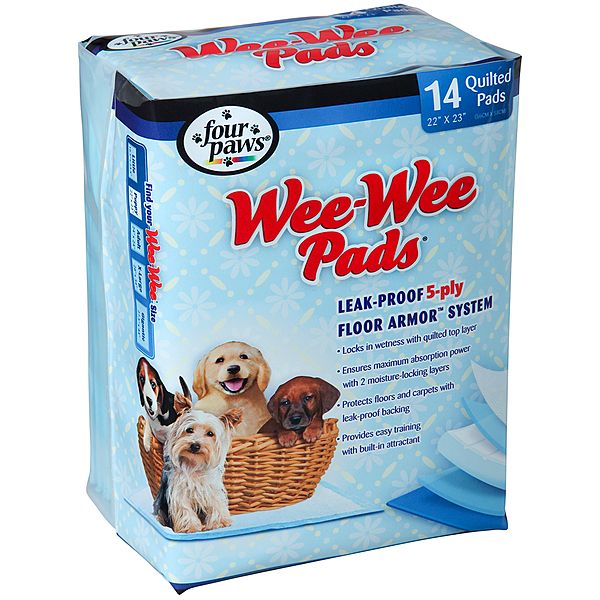 Four Paws Wee-Wee Pads 22"x23" 14pk