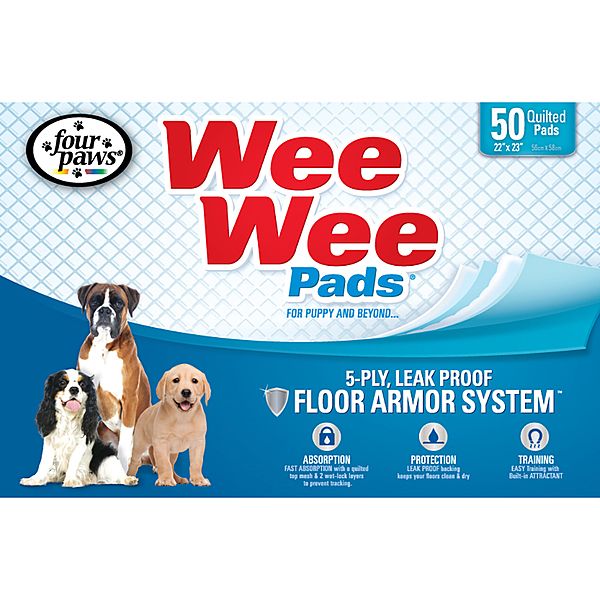 Four Paws Wee-Wee Pads 22"x23" 50pk