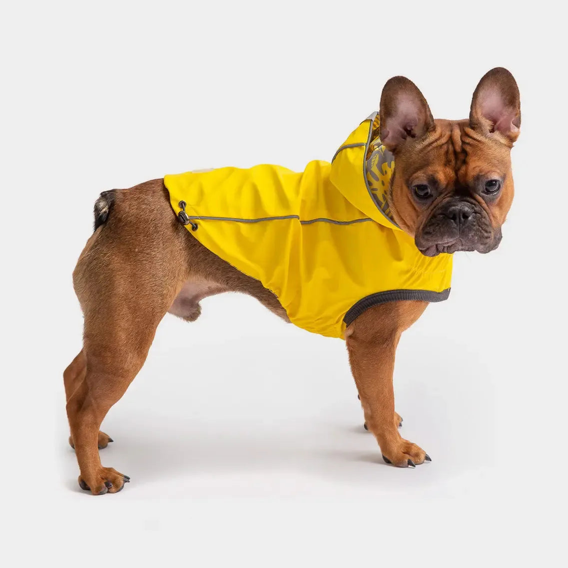 Gf Pet Reversible Raincoat Yellow X-Large - 21"