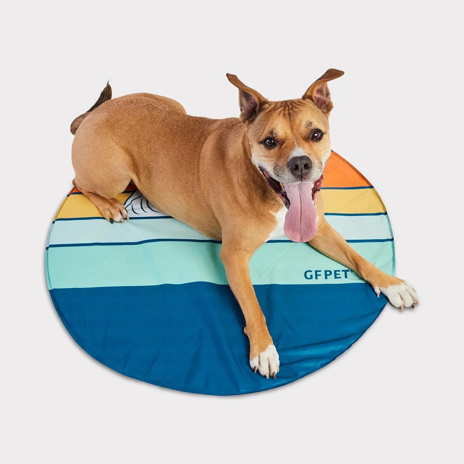 GF Pet Round Ice Mat Dark Blue Sunset 32"